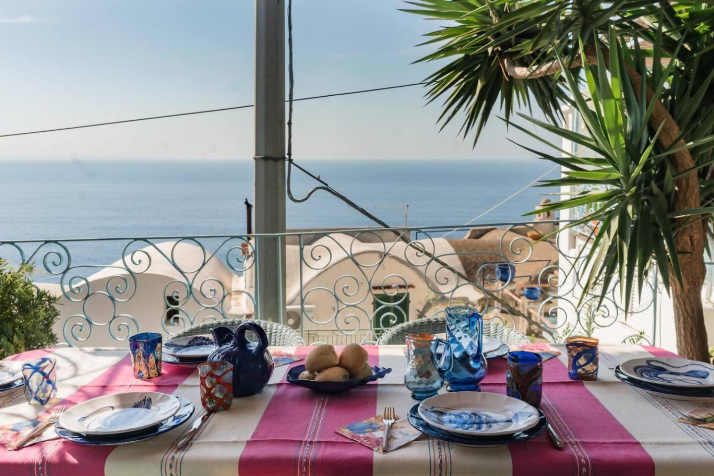 Perla nel blu Villa Conca dei Marini Bagian luar foto