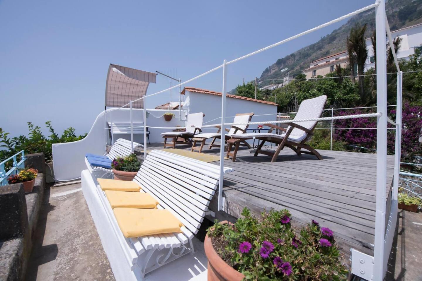 Perla nel blu Villa Conca dei Marini Bagian luar foto